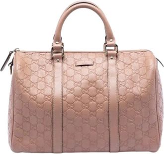 Gucci Pre-owned Handbags, female, Brown, Size: ONE SIZE Pre-owned Joy Boston Bag
