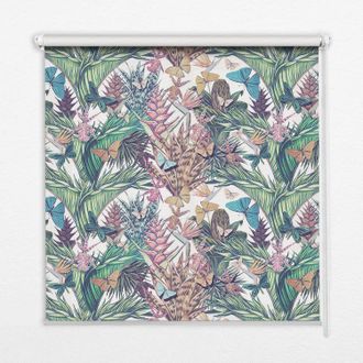 Tulup Tenda A Rullo Interna Per Finestra - Tenda Filtrante Luce - Tenda Privacy - Tenda Decorativa Rettangolare - Rullo Per Interni - (100 Cm X 140 Cm) - Fa