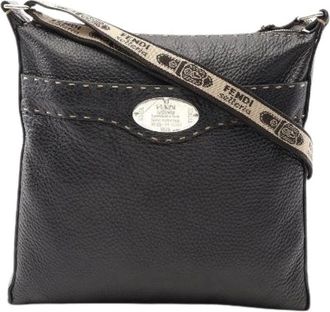 Fendi Pre-owned Borsa a Spalla in Pelle Selleria - - Pre-owned - Donna - Nero - ONE SIZE