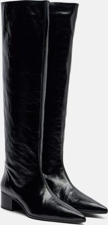 Khaite Andee 40 leather knee-high boots