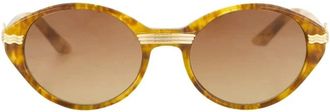 Casablanca Cannes Zonnebril - Heren - Zonnebrillen - Bruin - ONE Size - Accessoires