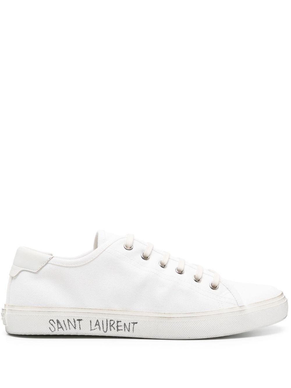 スニーカー SAINT LAURENT Woman Sneakers White 713602AAB85 9042 Saint Laurent SL61 Sneakers 713600.AAB85-9042 BLANC OPT