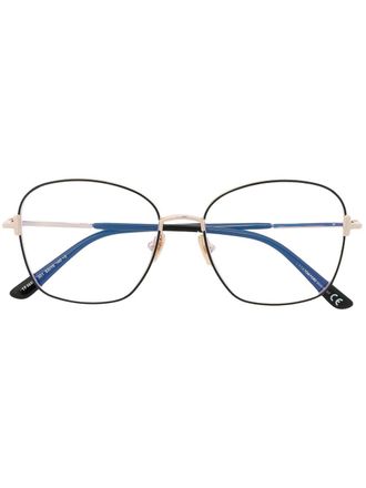 Tom Ford Eyewear Occhiali tondi - Oro