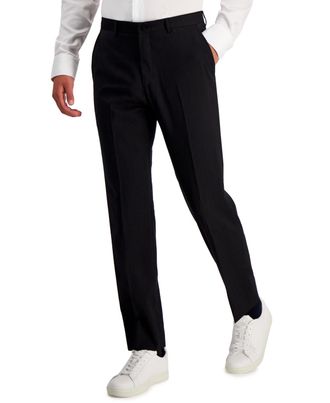 A|X Armani Exchange Mens Slim Fit Wool Suit Pants