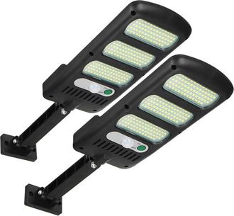 OEM Luces Solares Para Exteriores, Paquete De 2, Iluminaci&oacute;n De Seguridad Para Exteriores Con 213 Led, Sensor De Movimiento, Resistentes Al Agua, Ajustabl