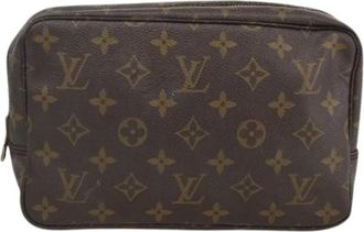 Louis Vuitton Pre-owned Bags, female, Brown, Size: ONE SIZE Pre-owned Trousse toilette