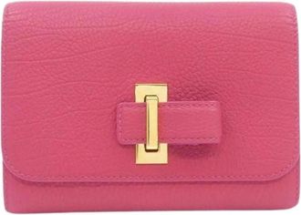 Delvaux Pre-owned Wallets, female, Pink, Size: ONE SIZE Pre-owned Simplissime Wallet