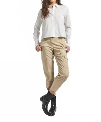 Derek Lam Elian Utility Pants In Safari