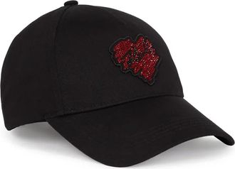 Karl Lagerfeld K/Heart pet - Zwart