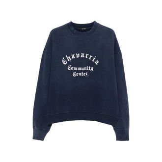 Willy Chavarria Print-detail Crew Neck Sweater