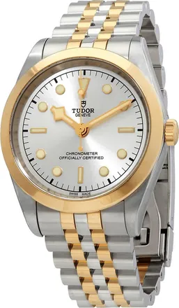 Tudor Black Bay 41 S&G Automatic Chronometer Silver Dial Mens Watch M79683-0002