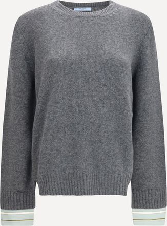 Prada Maglione girocollo in lana Woman 42