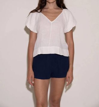 Starkx Gauze Willow Shorts In Navy