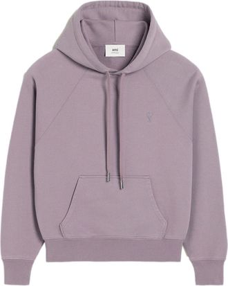 Ami Ami de Coeur cotton hoodie - unisex - Cotton - S - Purple