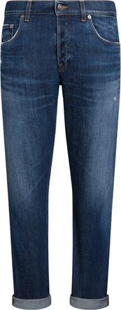 Dondup Icon Medium-Dark Stretch Slim Jeans