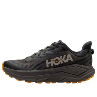 Hoka One One Challenger 8 GTX Asphalt Grey Varsity Yellow 1171958-AYV