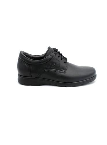 Fluchos Chaussures Homme Professionnel F1948 - Cuir Noir Confort Longue Durée - Semelle Antidérapante - Travail Quotidien