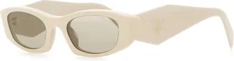 Prada White Logo Sunglasses