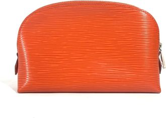 Louis Vuitton Orange Epi Leather Pouch (Pre-Owned)