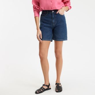 La Redoute Collections Bermuda in denim met 5-pockets
