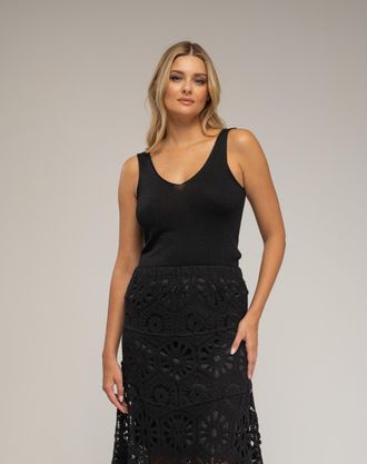 Tantra Gehaakt topje met Lurex