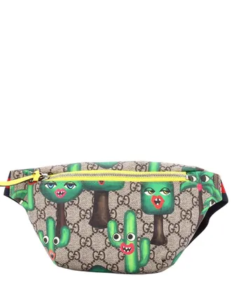 Gucci Childrens Belt Bag Printed Gg Coated (Authentic Pre-Loved)