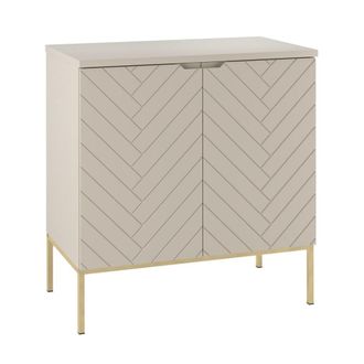 Petits Meubles Mueble bajo lavabo 80cm encimera paneles de melamina y mdf cachemira