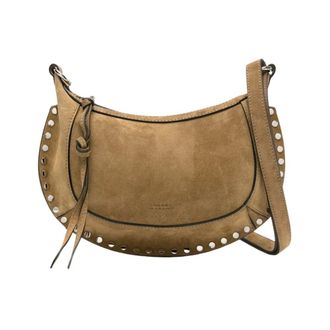 Isabel Marant Dames, Tassen, Beige, Maat: ONE Size Leer