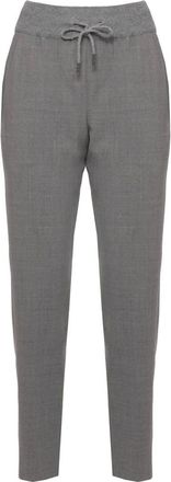 PANICALE Panicale, Broeken, Dames, Grijs, M, Wol, Tapered Broeken