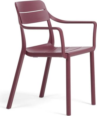Nardi Cassia Armlehnstuhl, borgogna