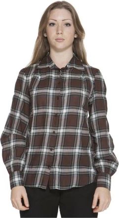 GANT Shirts, female, Multicolor, Size: XS Cotton Long-Sleeve Shirt