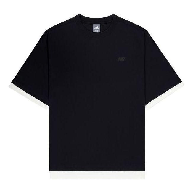 T NEW Black Men LMT51604BK Shirts Tシャツ・カットソー BALANCE