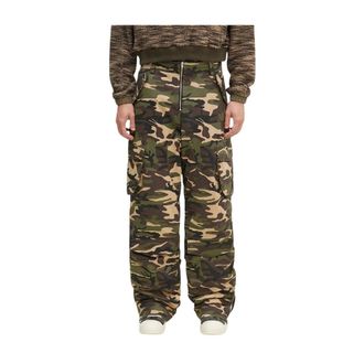 Andersson Bell Pantalones Cargo Acolchados Reversibles de Camuflaje - Trousers - Hombre - Multicolor - L