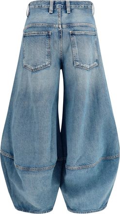 A Gold E Womens Jeans Lanterna Cotton Blue