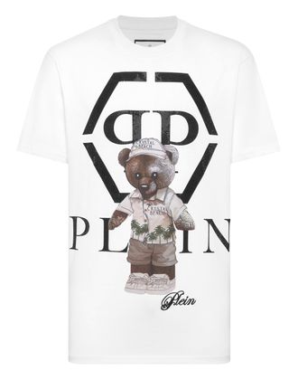 Philipp Plein T-Shirt Ronde Hals Ls Teddy