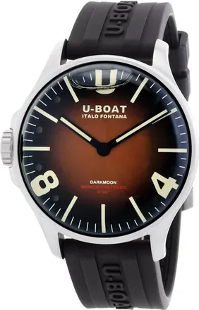 U-Boat Lefty Darkmoon Quartz Brown Dial Mens Watch 8703