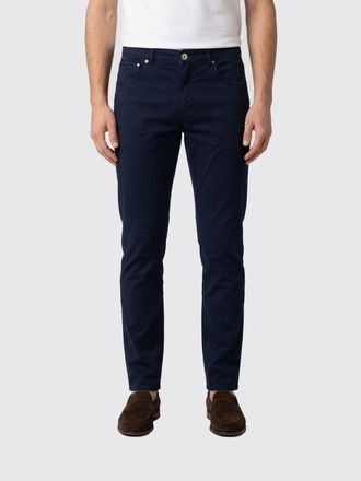 Brunello Cucinelli Pantaloni slim fit Brunello Cucinelli in gabardine di cotone