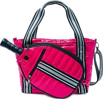 Think Royln Ace of the Court Pickleball Bag in Glossy Fuchsia at Nordstrom