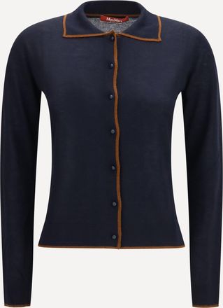 Max Mara Cardigan Msttarga in seta e lana Woman S