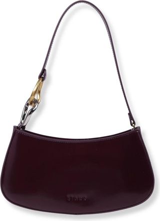 Staud Ollie Bag - Dames - Schoudertassen - Paars - ONE Size - Leer - Tassen