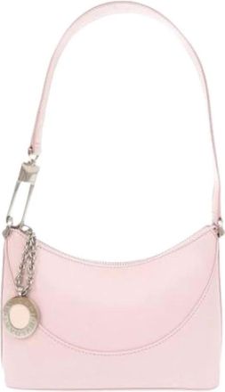 Bulgari Pre-owned Vintage Shoulder Bag - Dames - Vintage Schoudertas - Roze - ONE Size - Leer - Vintage