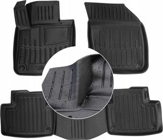 OEM Alfombrillas Y Limpiaparabrisas De Goma Para Volvo S60 3 A Partir De 2018 - Ud Troughs