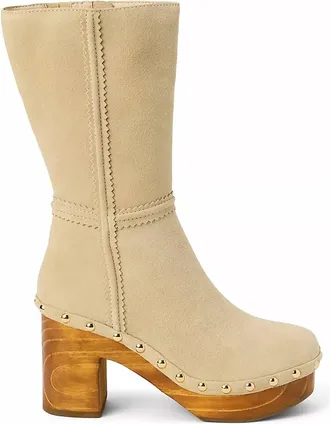 Matisse Footwear Womens Village Suede Boot In Natural