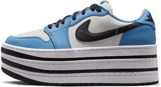 Nike Jordan Womens Air Jordan 1 Triple Stack Shoes in Blue | HV8288-400