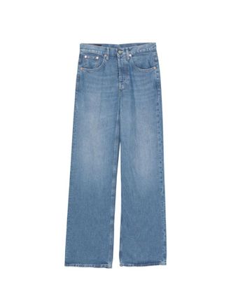 Dondup Blue Straight Jeans