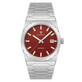 Duxot Taranto Automatic Red Dial Mens Watch DX-2081-55