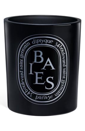 Diptyque Baies (Berries) Large Scented Candle in Black Vessel at Nordstrom, Size 10.2 Oz