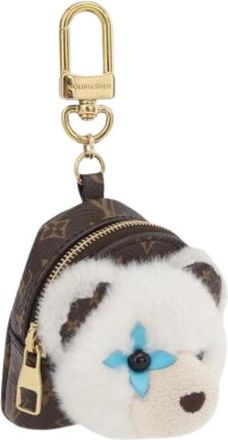 Louis Vuitton Pre-owned Accessories, female, Multicolor, Size: ONE SIZE Pre-owned Canvas Key-holder