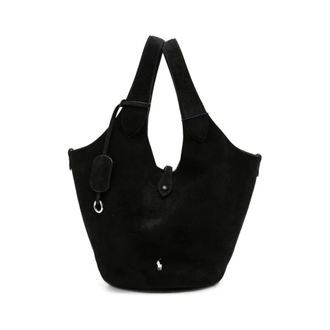 Ralph Lauren Dames, Tassen, Zwart, Maat: ONE Size Su&egrave;de