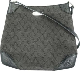 Gucci Pre-owned Cross Body Bags, female, Black, Size: ONE SIZE Pre-owned Shoulder Bag